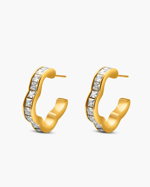 Clover D’Amour Hoop Earrings